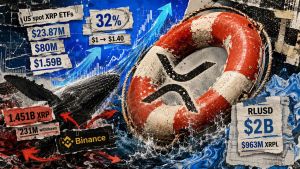 XRP Surges 32% in August as ETF Funds and Whales Move