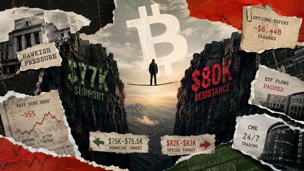 Bitcoin Retreats from $81K, $75K Support Returns